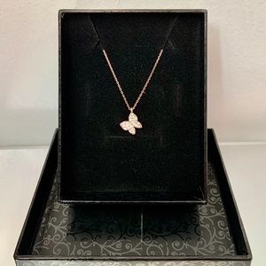 Rose Gold Butterfly Necklace